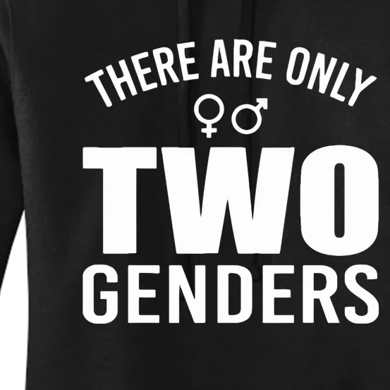 There Are Only Two Genders Gender Women's Pullover Hoodie