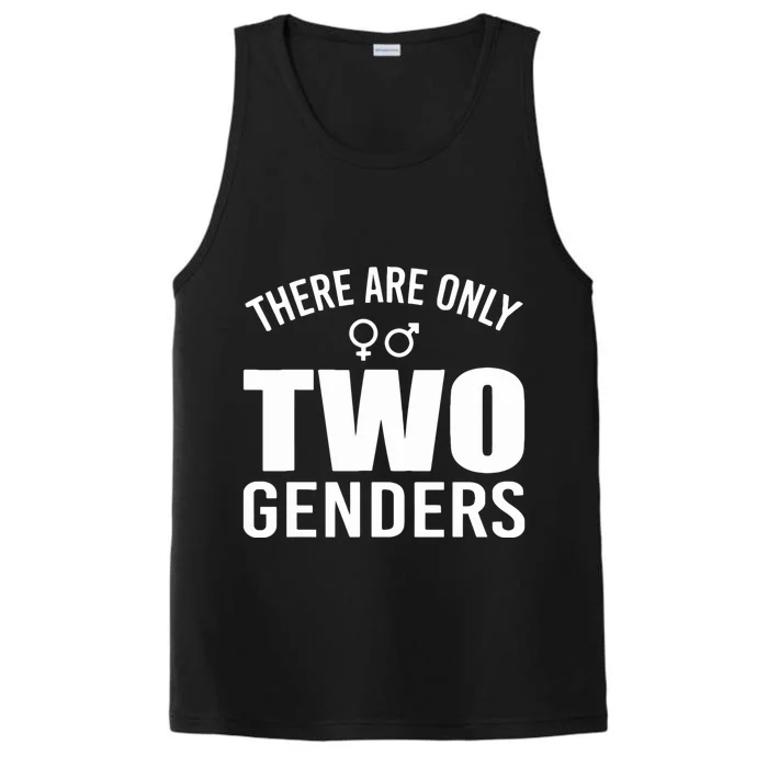 There Are Only Two Genders Gender Performance Tank