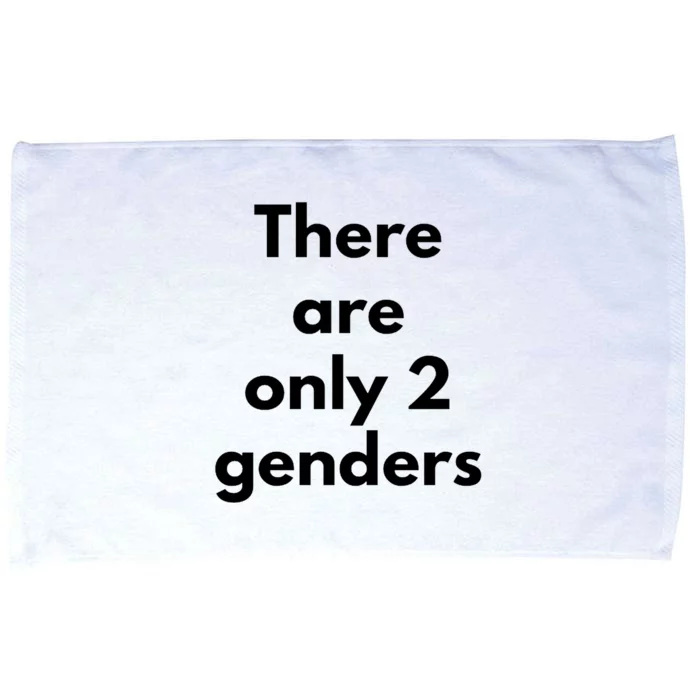 There Are Only 2 Genders Microfiber Hand Towel