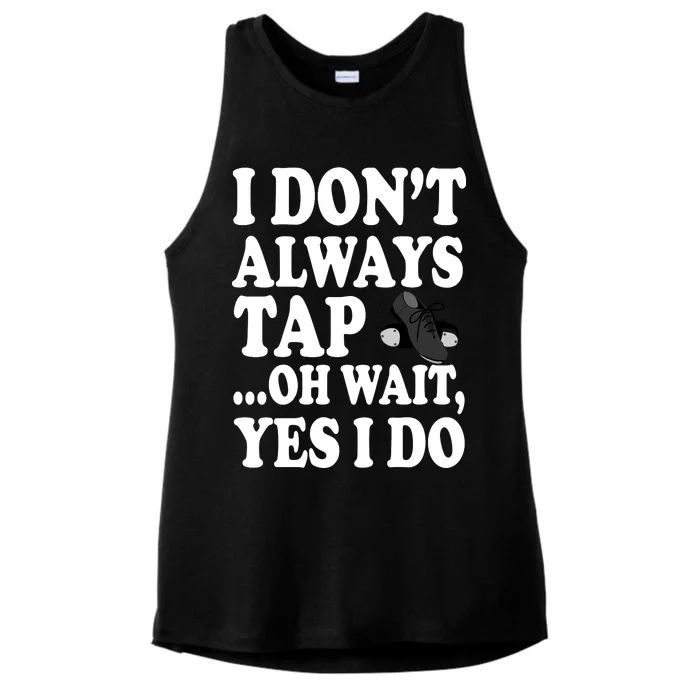 Tap Dancing Ladies Tri-Blend Wicking Tank