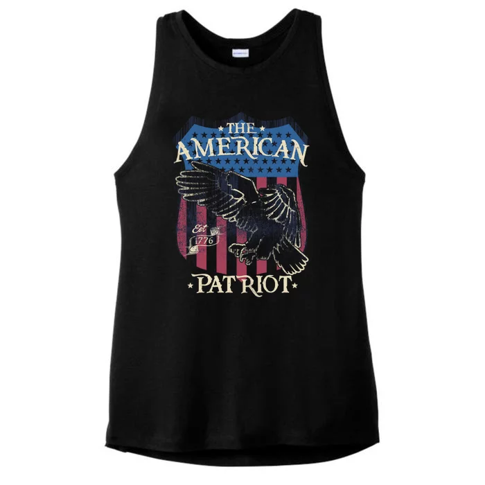 The American Patriot 1776 Ladies Tri-Blend Wicking Tank