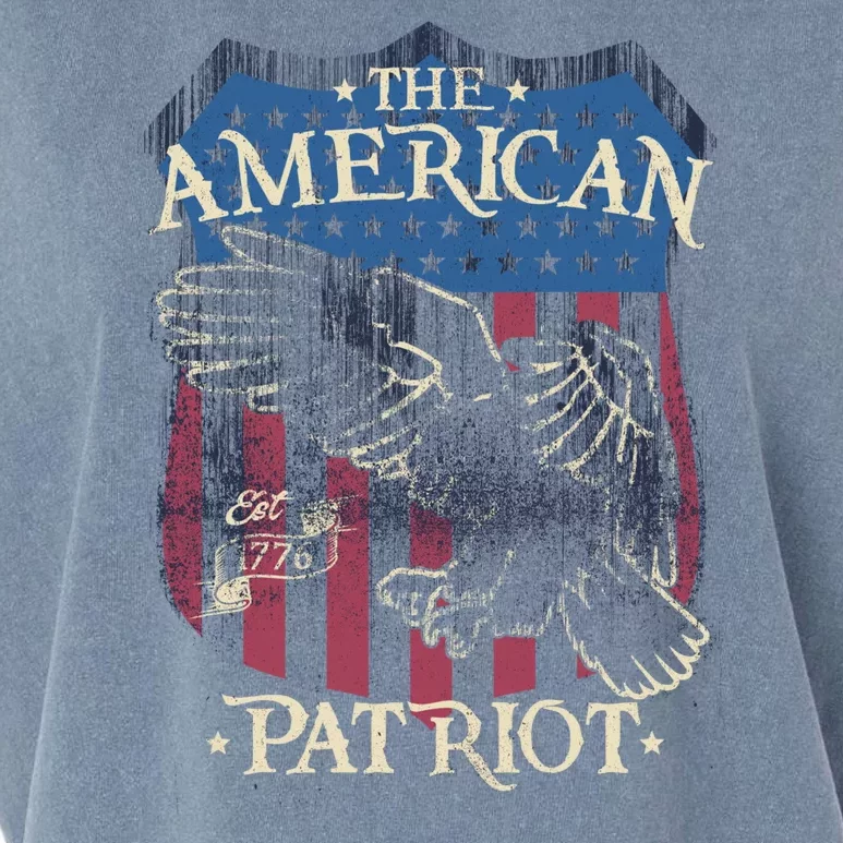 The American Patriot 1776 Garment-Dyed Women's Muscle Tee