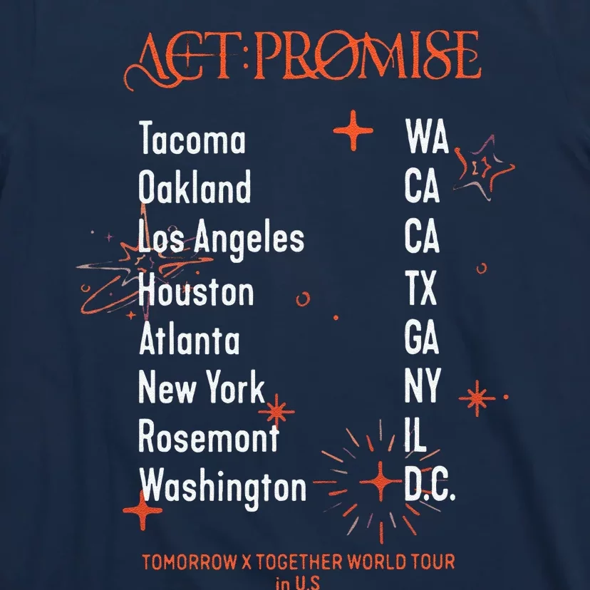 Txt Act Promise T-Shirt