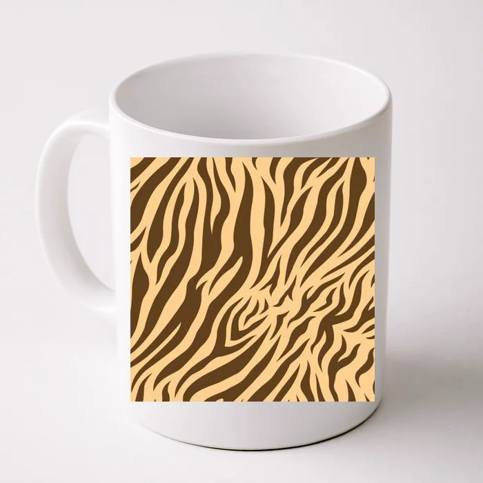 Tiger Animal Print Front & Back Coffee Mug