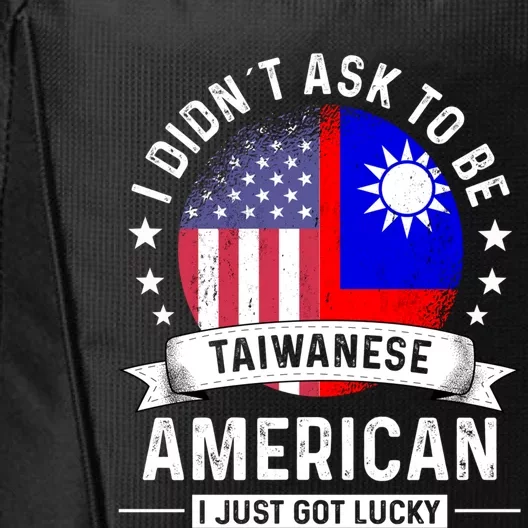 Taiwanese American Patriot Grown Funny Humor Flag Gift City Backpack