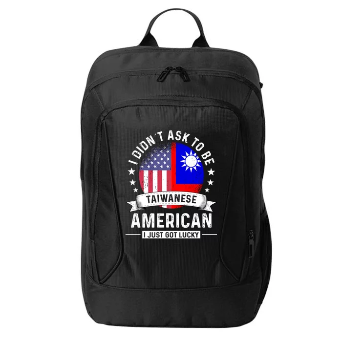 Taiwanese American Patriot Grown Funny Humor Flag Gift City Backpack