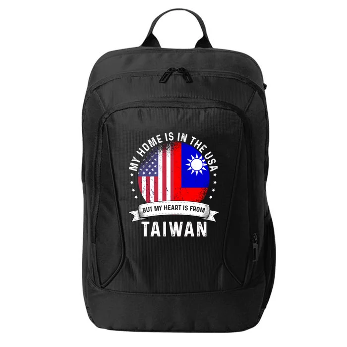 Taiwanese American Patriot Grown Proud Home Usa Flags Gift City Backpack