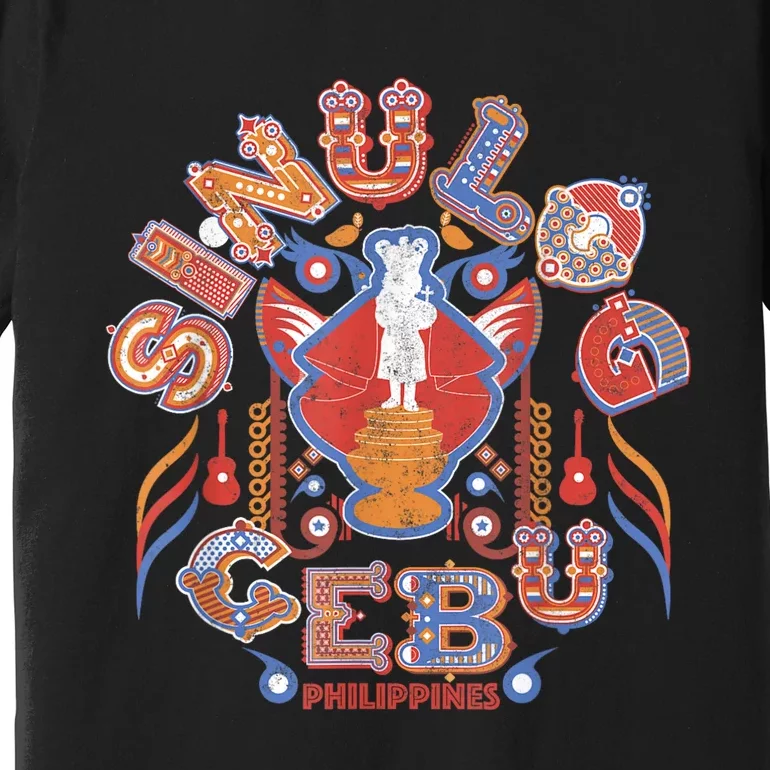 Travel Asia Philippines Sinulog Cebu Vacation Souvenir Premium T-Shirt