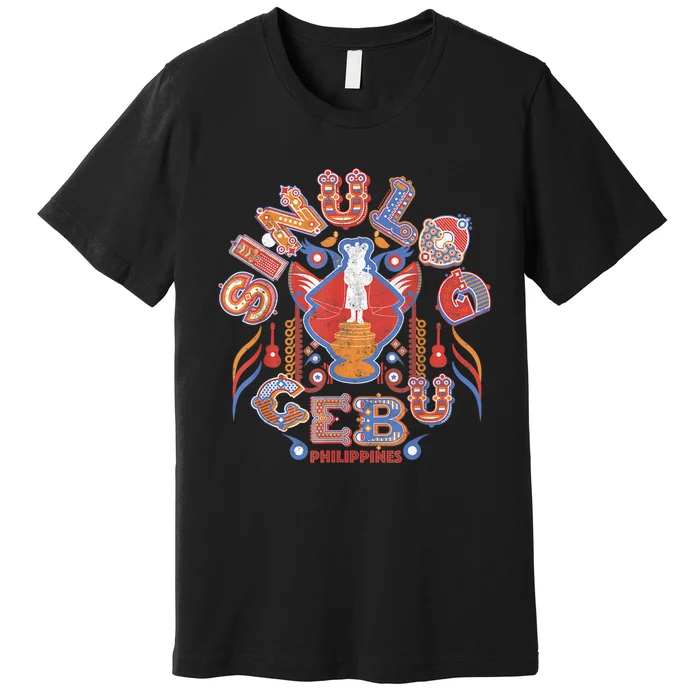 Travel Asia Philippines Sinulog Cebu Vacation Souvenir Premium T-Shirt