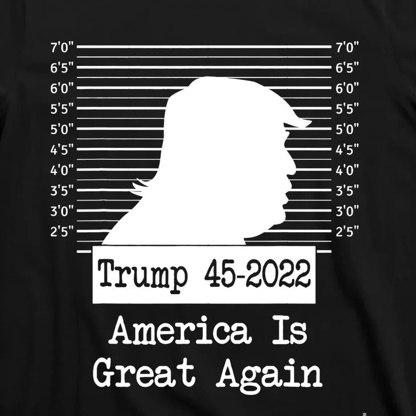 Trump Arrested Prisoner Jail Mug Shot T-Shirt