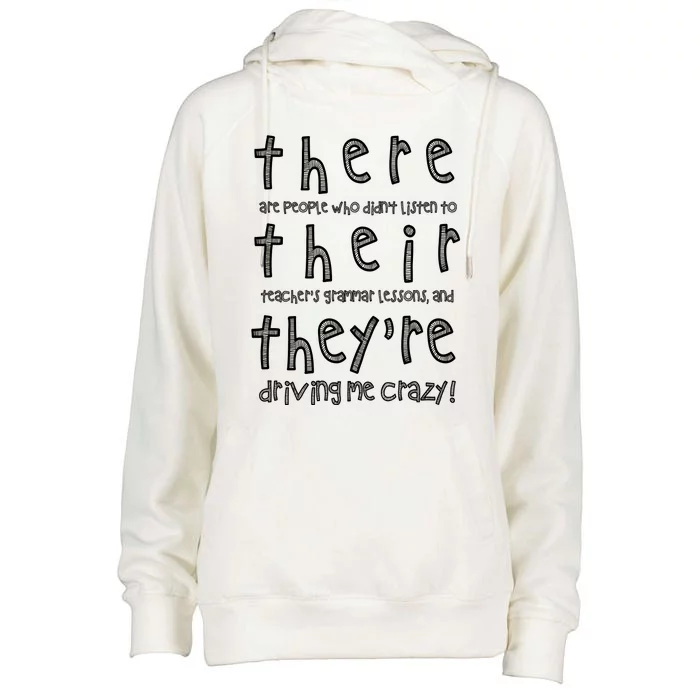 There Are People Who DidnT Listen To Their TeacherS Funny Womens Funnel Neck Pullover Hood