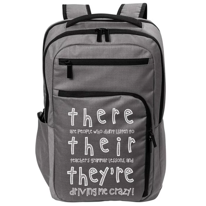 There Are People Who DidnT Listen To Their TeacherS Funny Impact Tech Backpack