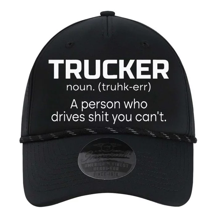 Trucker A Person Who Drives Shit You Can't For Lorry Driver Performance The Dyno Cap