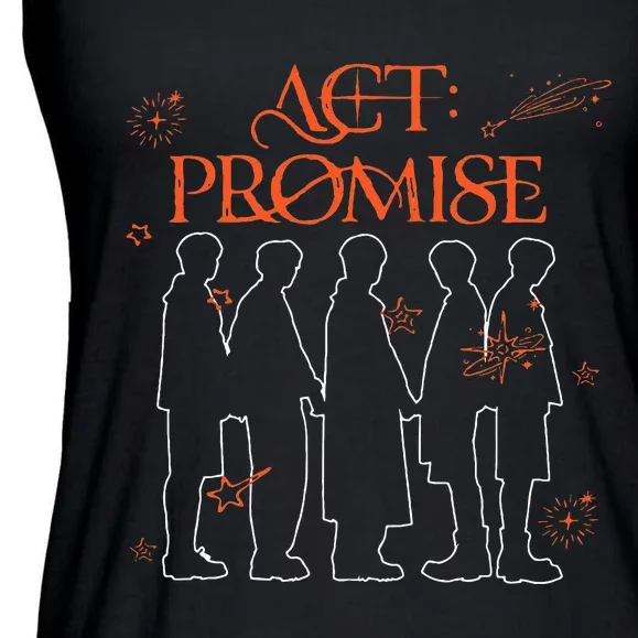 Tomorrow Act Promise Ladies Essential Flowy Tank