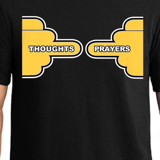 Thoughts And Prayers Premium Pajama Set