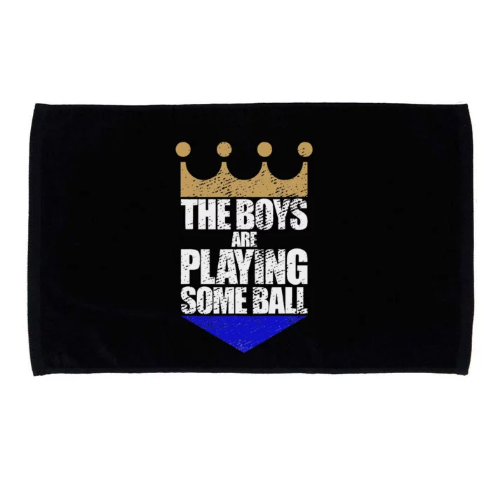 The Are Playing Some Ball Funny Saying Vintage Design Microfiber Hand Towel