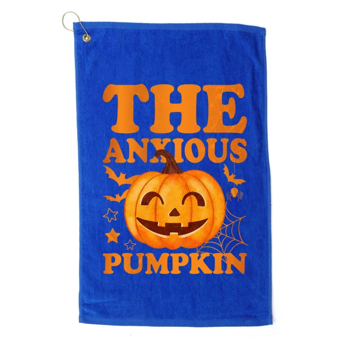 The Anxious Pumpkin Cool Gift Platinum Collection Golf Towel