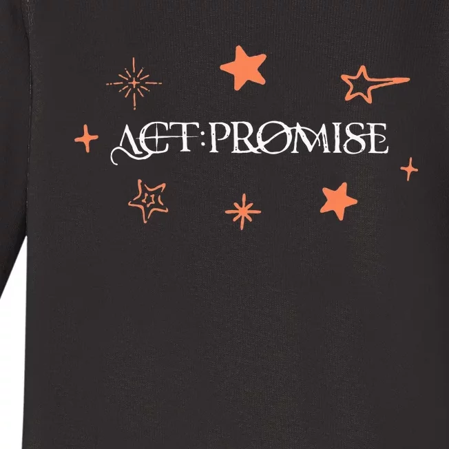 Txt Act Promise 2024 Tomorrow X Together Baby Long Sleeve Bodysuit