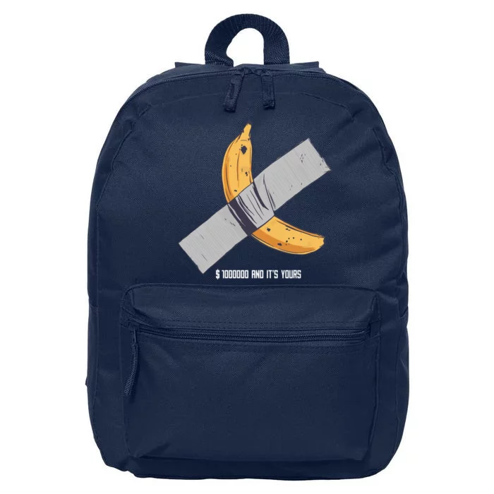 Taped Banana Funny 16 in Basic Backpack