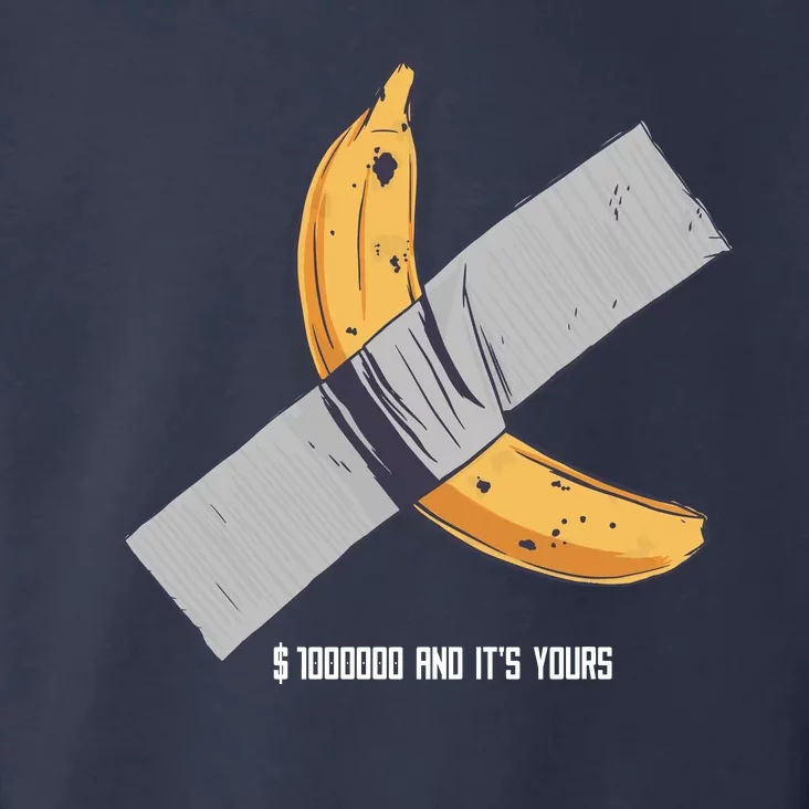 Taped Banana Funny Toddler Hoodie