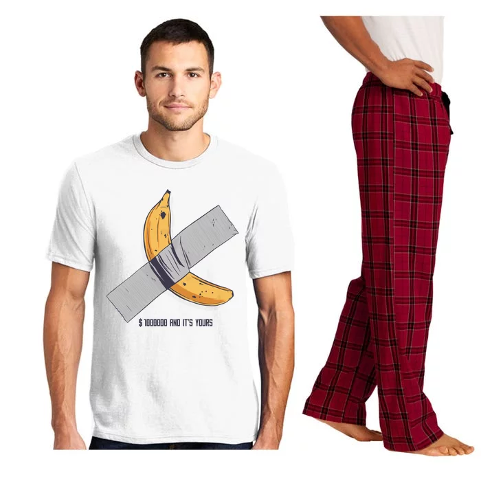 Taped Banana Funny Pajama Set