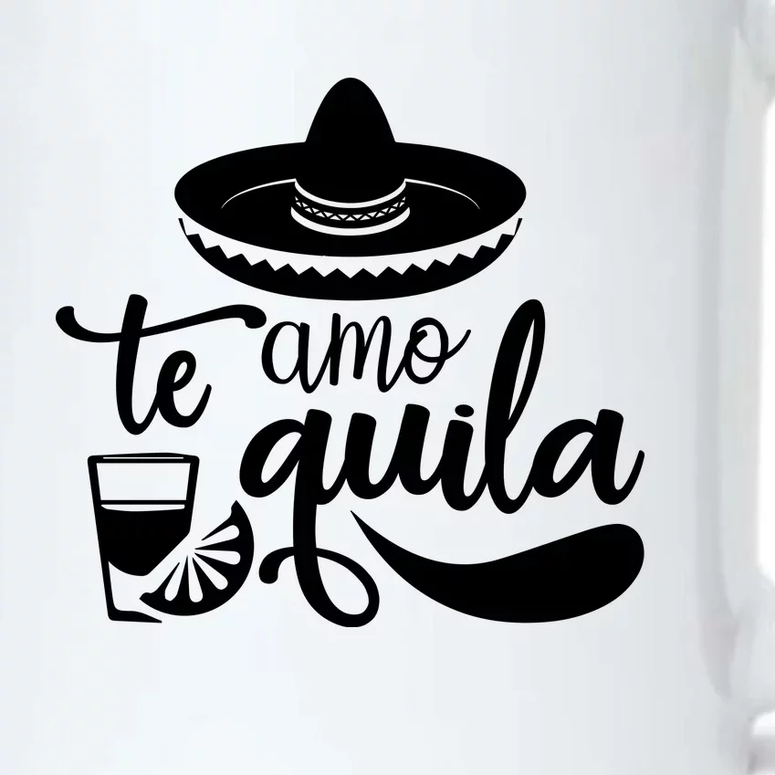 Te Amo Quila Black Color Changing Mug