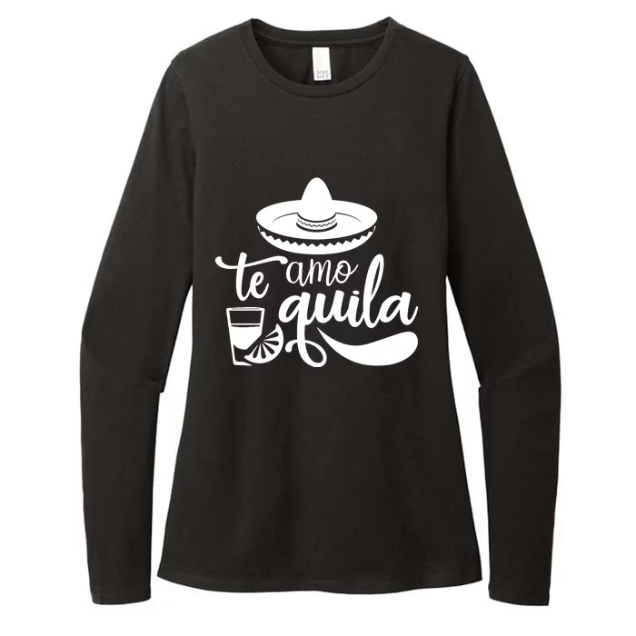 Te Amo Quila Womens CVC Long Sleeve Shirt