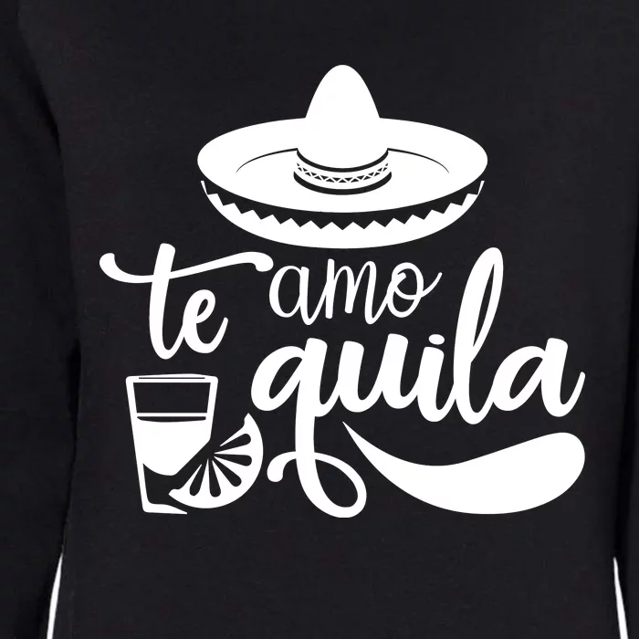 Te Amo Quila Womens California Wash Sweatshirt