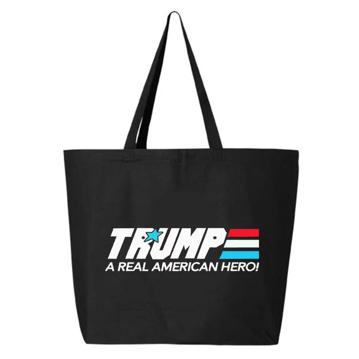 Trump A Real American Hero 25L Jumbo Tote