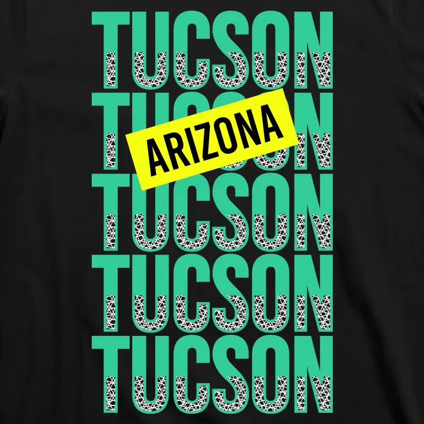 Tucson Arizona Repeat Logo T-Shirt