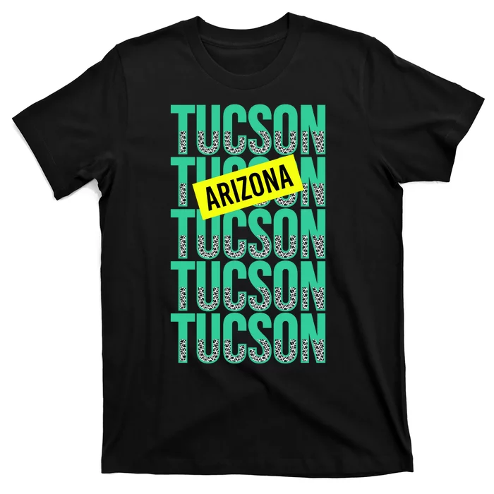 Tucson Arizona Repeat Logo T-Shirt