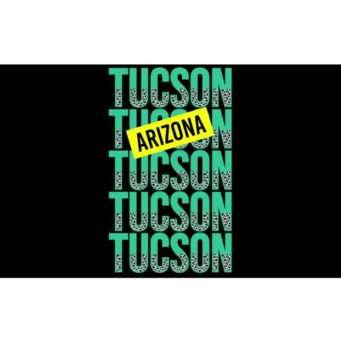 Tucson Arizona Repeat Logo Bumper Sticker