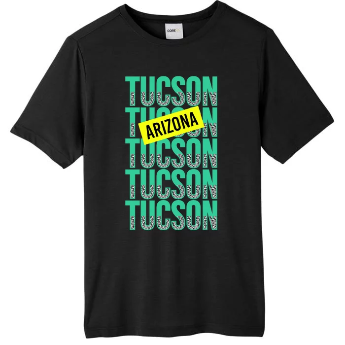 Tucson Arizona Repeat Logo ChromaSoft Performance T-Shirt