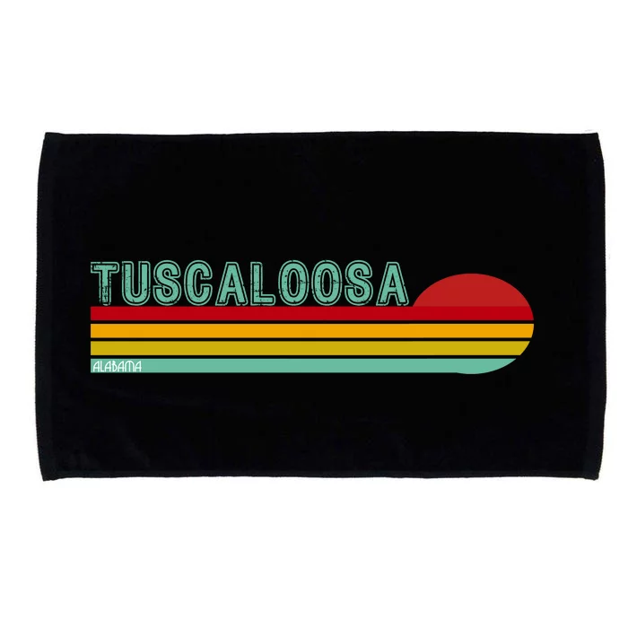 Tuscaloosa Alabama Retro Sunset Microfiber Hand Towel