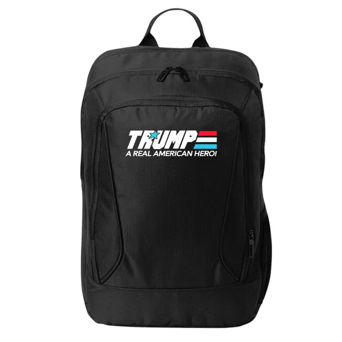 Trump A Real American Hero City Backpack