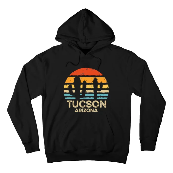 Tucson Arizona Retro Sunset Hoodie