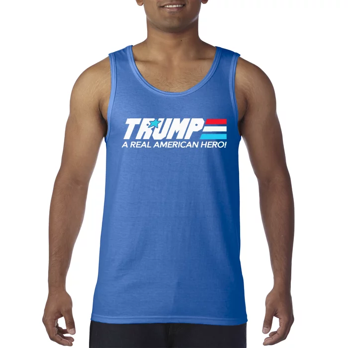 Trump A Real American Hero Tank Top