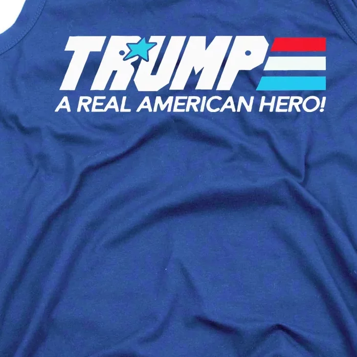 Trump A Real American Hero Tank Top