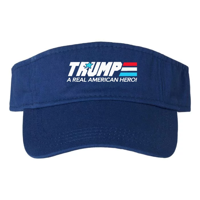 Trump A Real American Hero Valucap Bio-Washed Visor