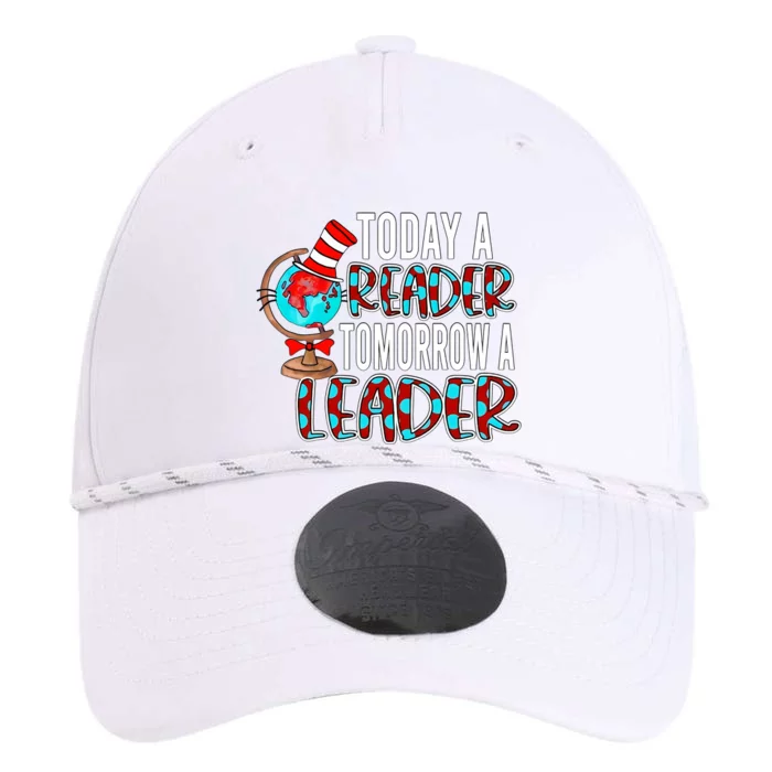 Today A Reader Tomorrow A Leader Reading Lover National Read Across America Performance The Dyno Cap