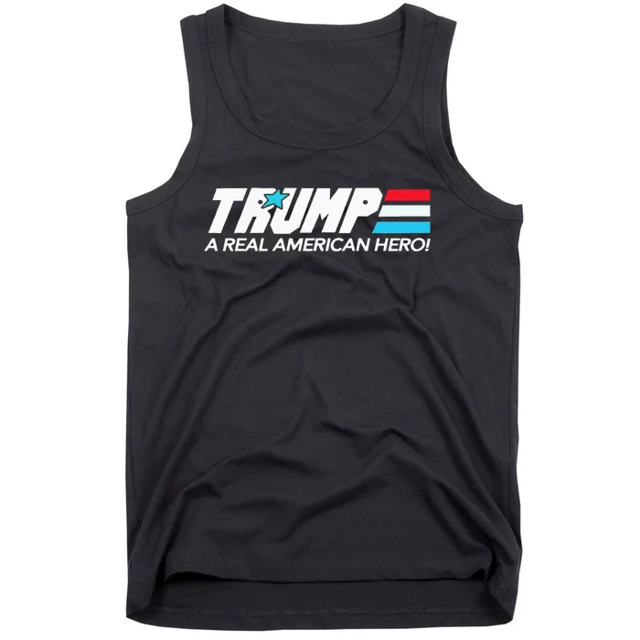 Trump A Real American Hero Tank Top