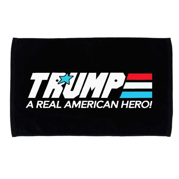 Trump A Real American Hero Microfiber Hand Towel