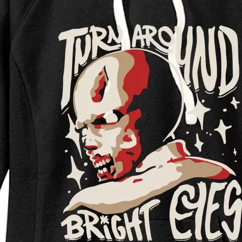 Turn Around Resident Bright Eyes Women's Fleece Hoodie