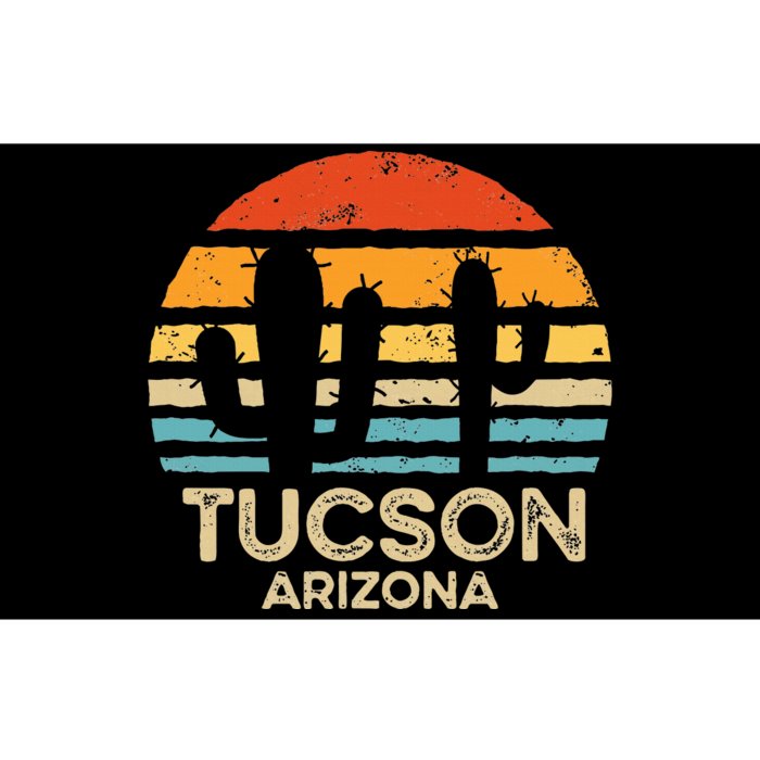 Tucson Arizona Retro Sunset Bumper Sticker