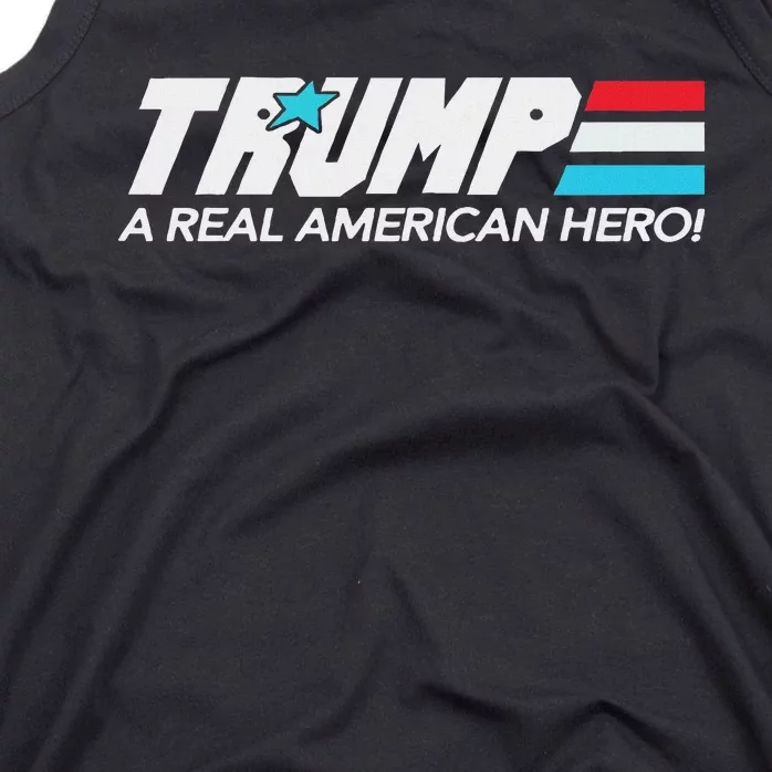 Trump A Real American Hero Tank Top