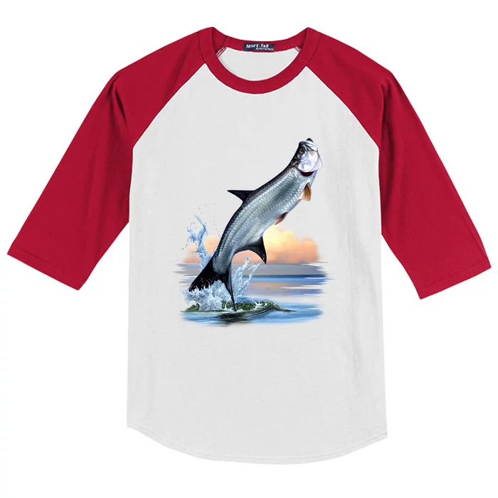 Tarpon Leap Kids Colorblock Raglan Jersey