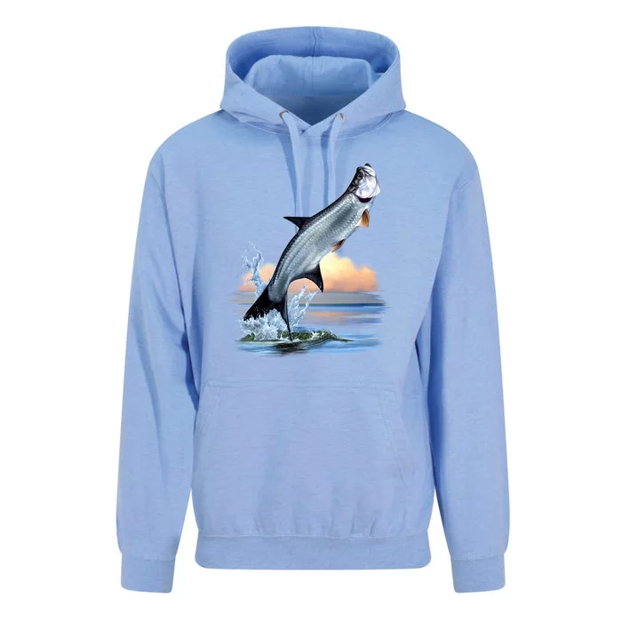 Tarpon Leap Unisex Surf Hoodie