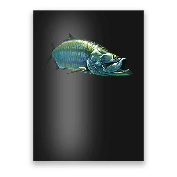 Tarpon Swimming Poster