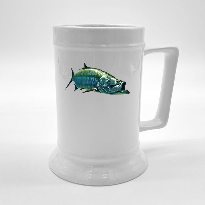 Tarpon Swimming Front & Back Beer Stein