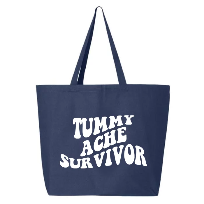 Tummy Ache Survivor Retro 25L Jumbo Tote